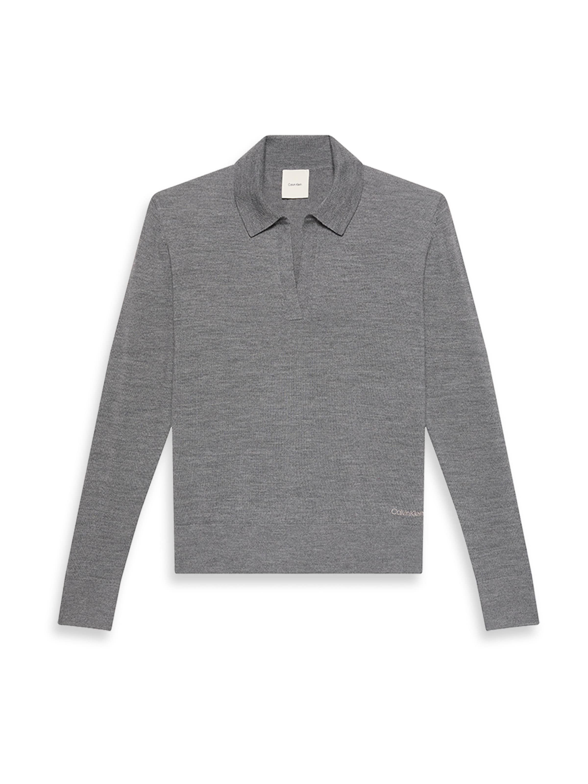 Calvin Klein Sweater in Grey: front