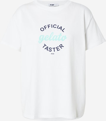 Tally Weijl T-Shirt in Weiß: Vorderseite