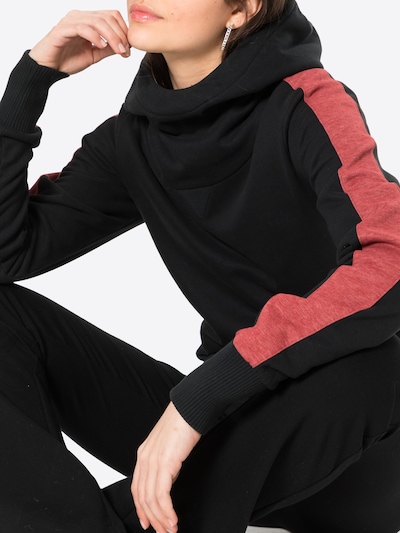 Fli Papigu Sweat-shirt 'Cute but Psycho' en noir, Vue avec produit