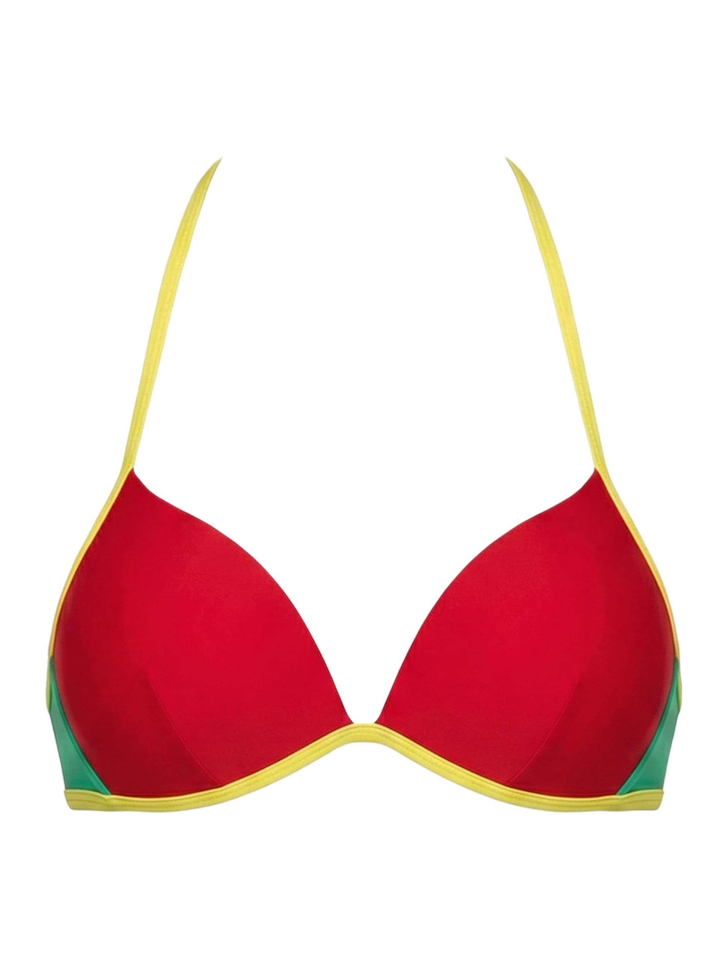 Marko Push-up Bikini top 'Aitana' in Red: front