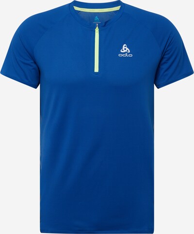ODLO Λειτουργικό μπλουζάκι 'Axalp' σε μπλε / λευκό, Άποψη προϊόντος