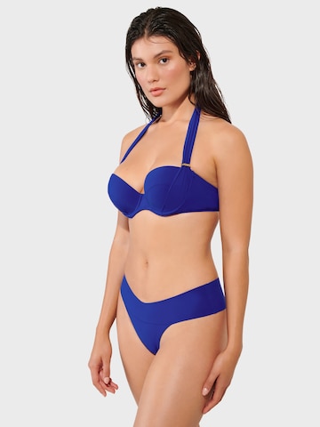 PAIN de SUCRE Bandeau Bikini felső 'Lisia' - kék