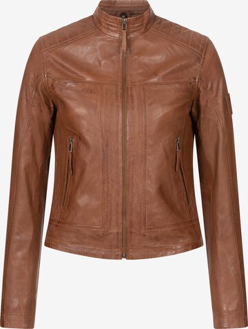 Rock Creek Between-Season Jacket in Brown: front