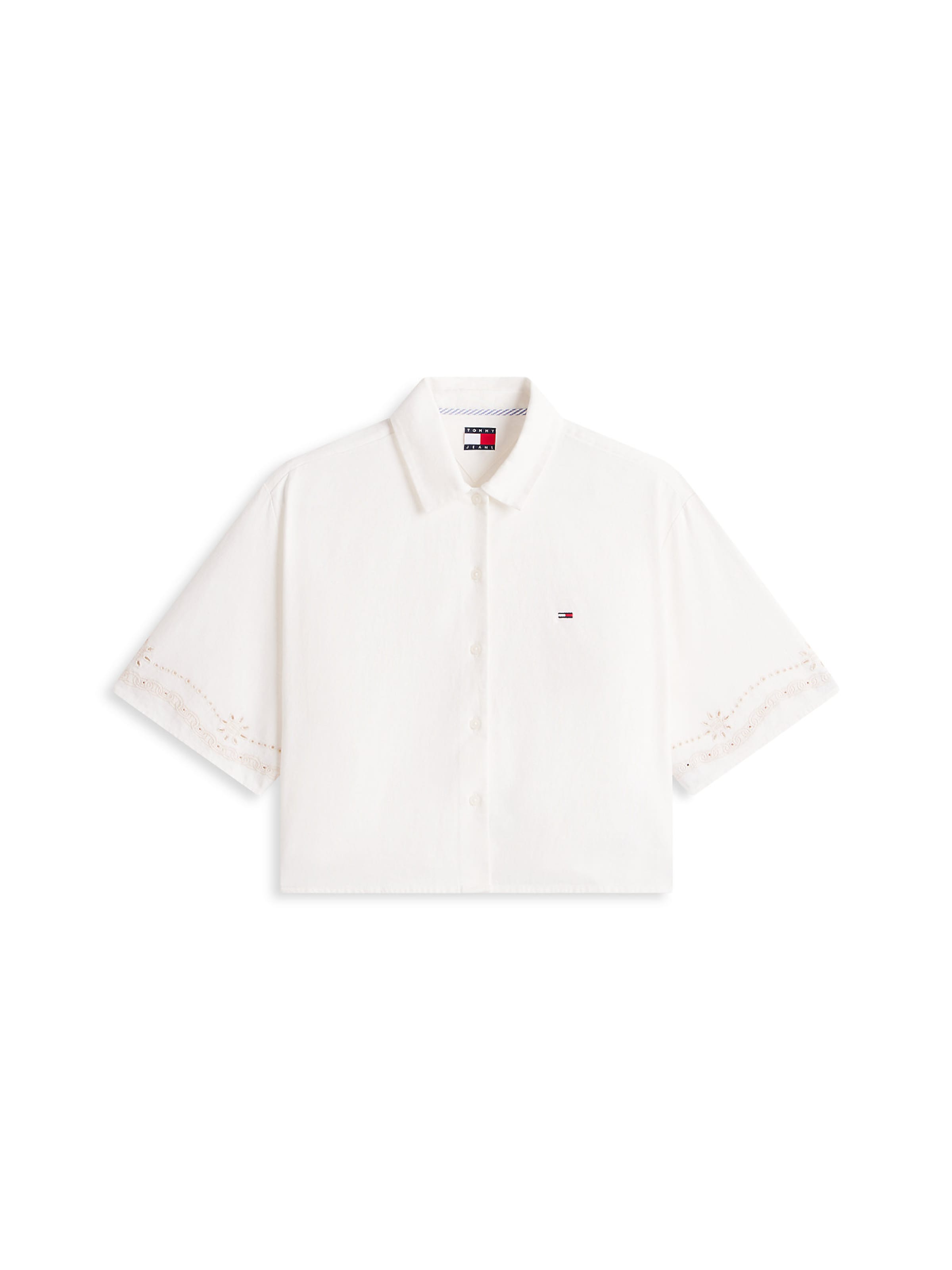 Tommy Jeans Blouse in White: front