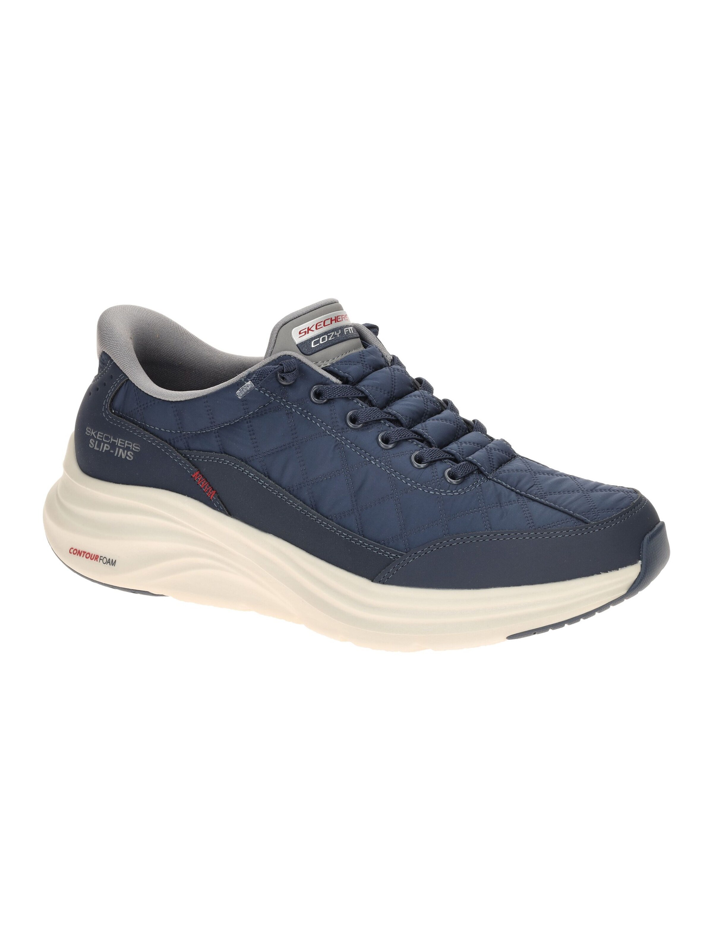 SKECHERS Sneakers 'Skechers Contour Foam Schuhe blau Slip-Ins 232619' in Blue: front