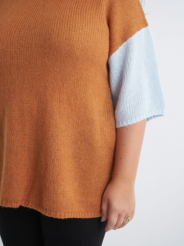 Aprico Sweater 'APClifton' in Brown