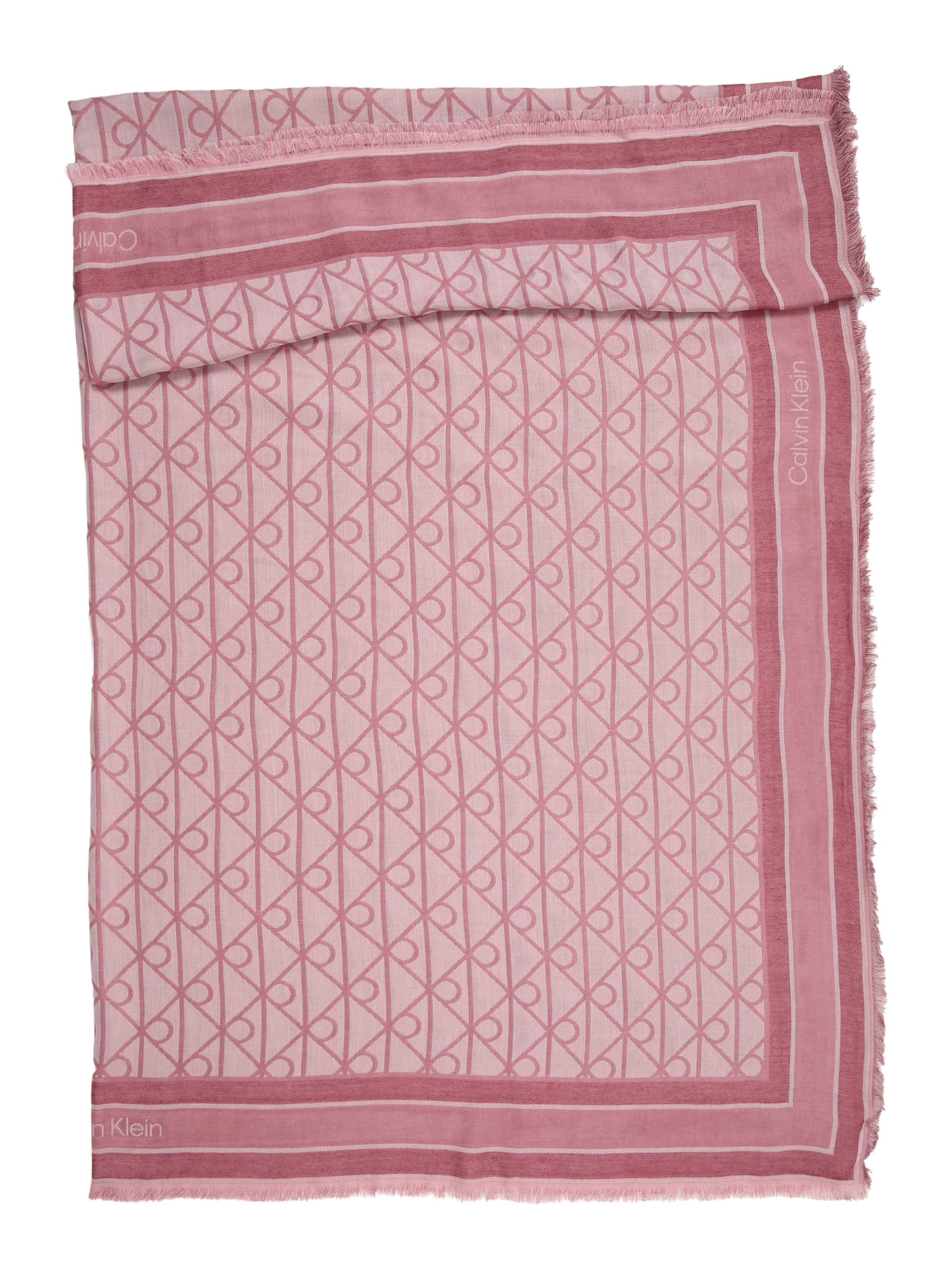 Calvin Klein Κασκόλ σε ροζ: μπροστά