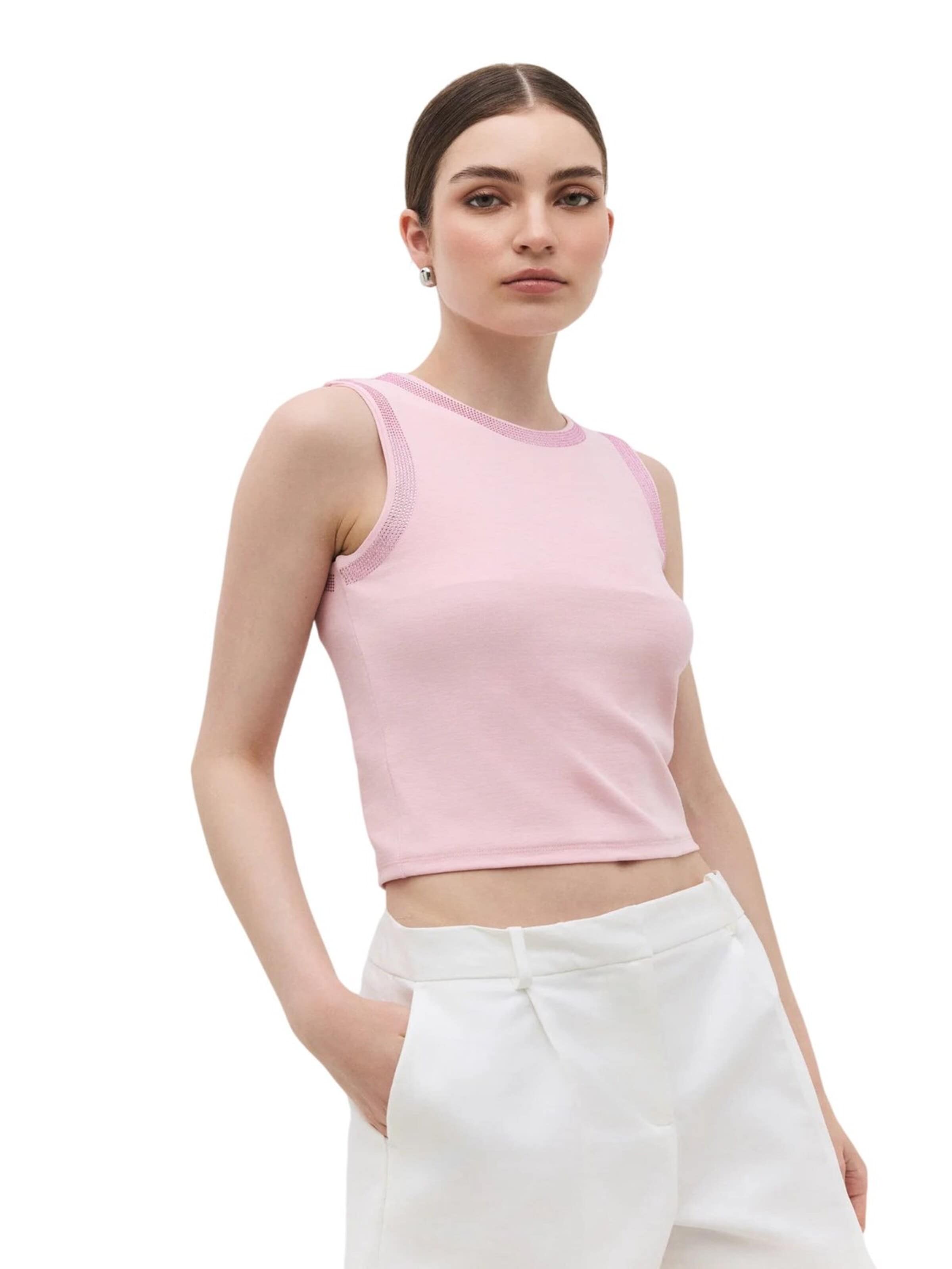 No Matter What Top in Pink