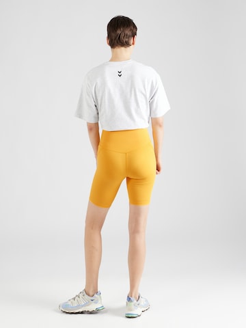 Girlfriend Collective Skinny Workout Pants in Yellow