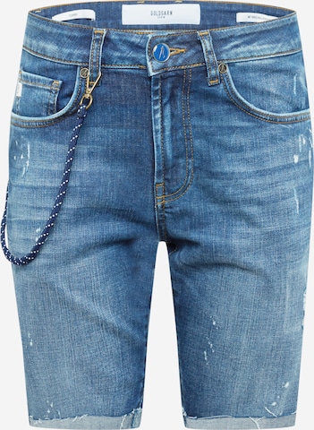 Goldgarn Jeans 'PLANKEN I' in Blau: front