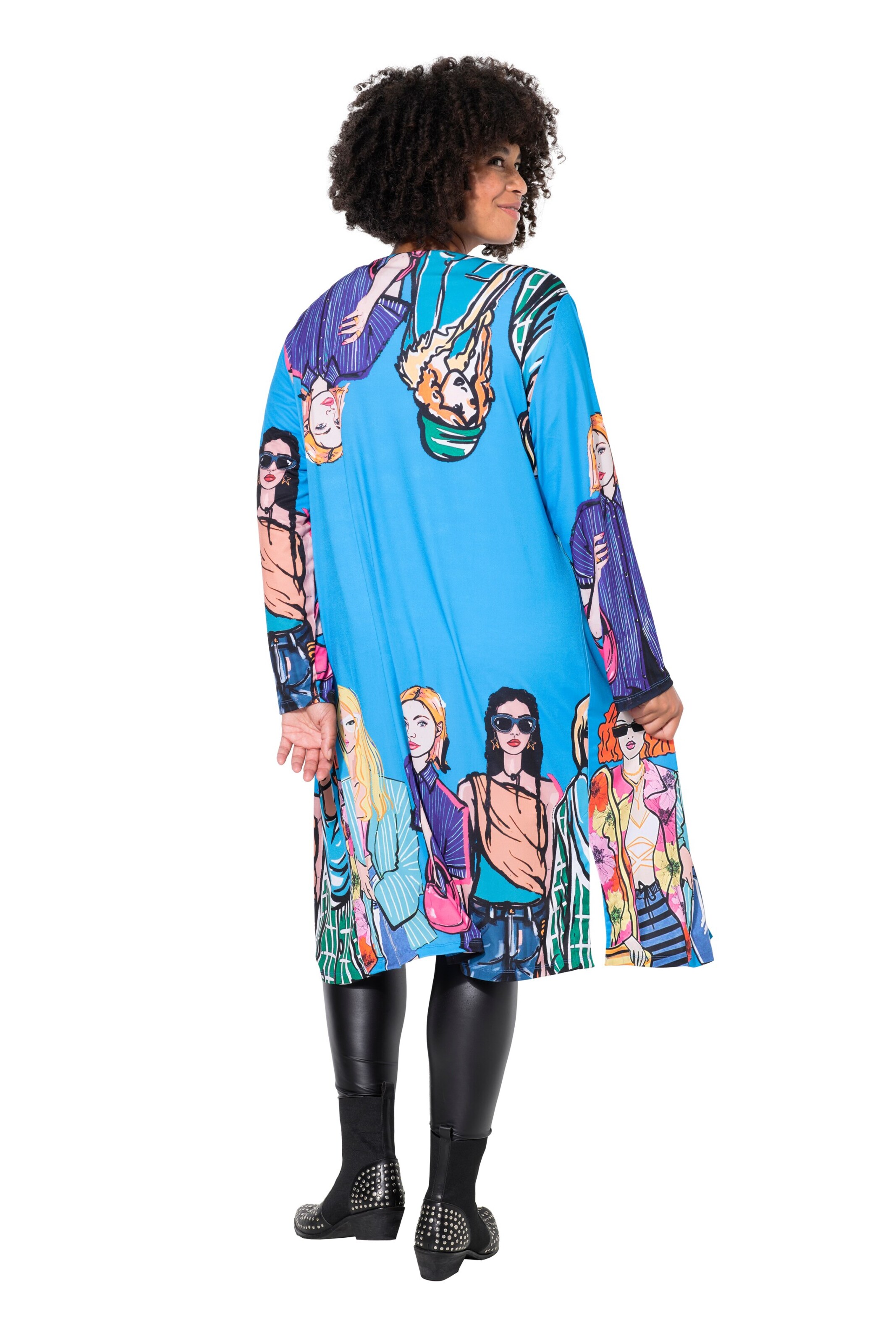 Angel of Style Knit cardigan in Blue