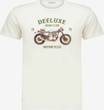 Deeluxe T-Shirt 'Road' in Weiß: Vorderseite