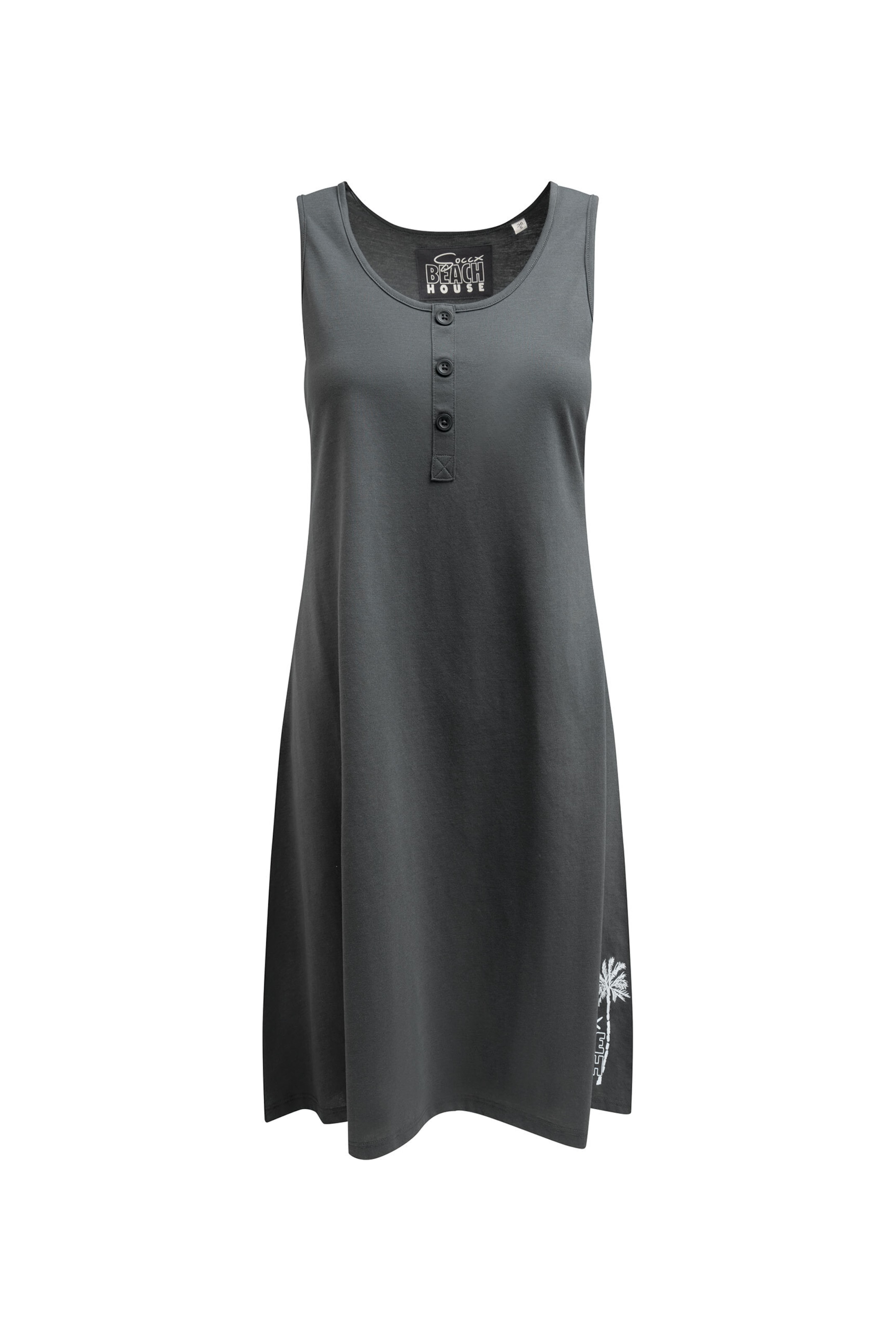 Soccx Srandkleid in Grau: Vorderseite