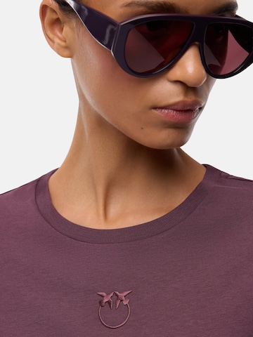 Maglietta 'PINKO BUSSOLOTTO T-SHIRT JERSEY T-SHIRT' di PINKO in rosso