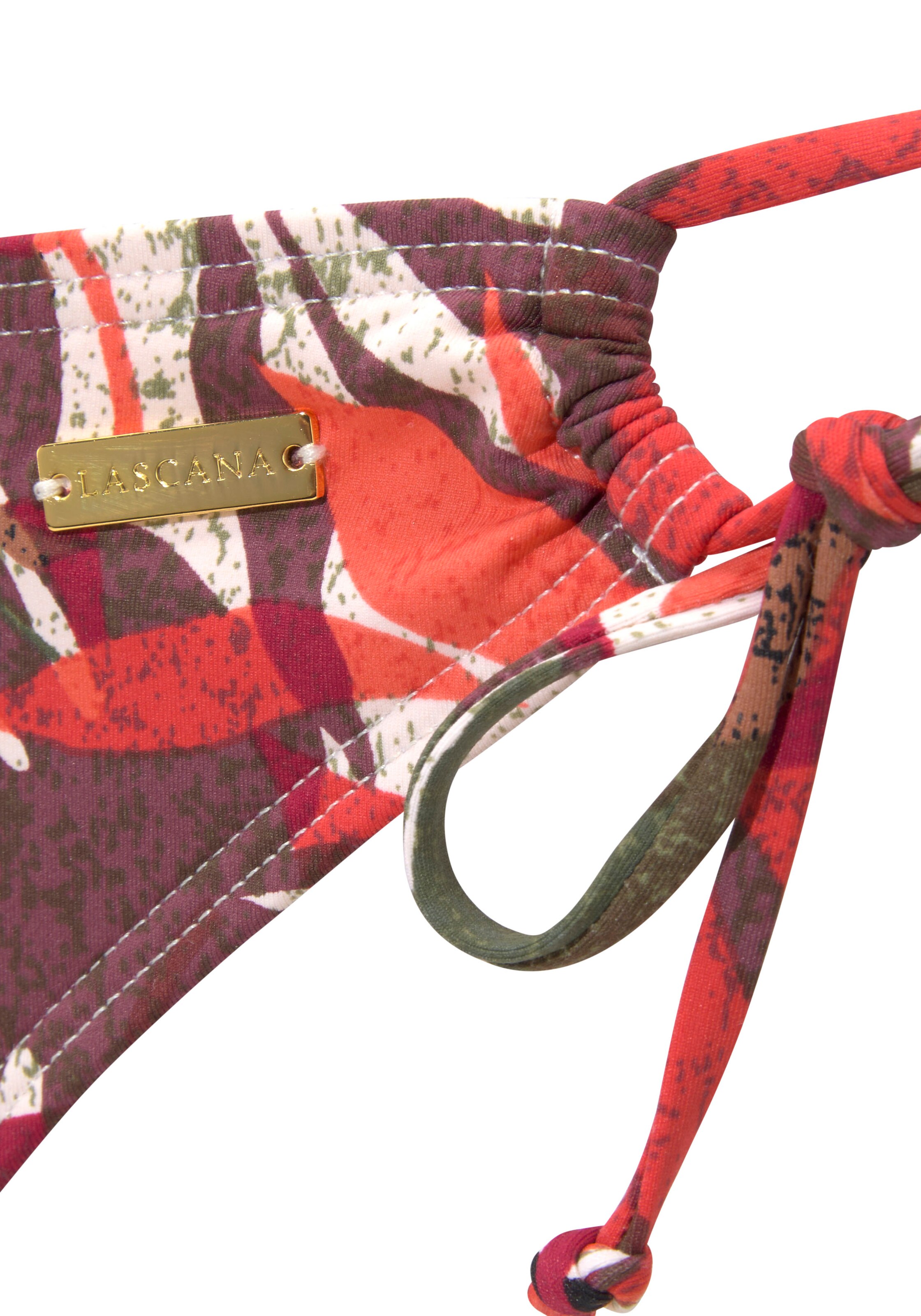 LASCANA Bikini Bottoms in Red