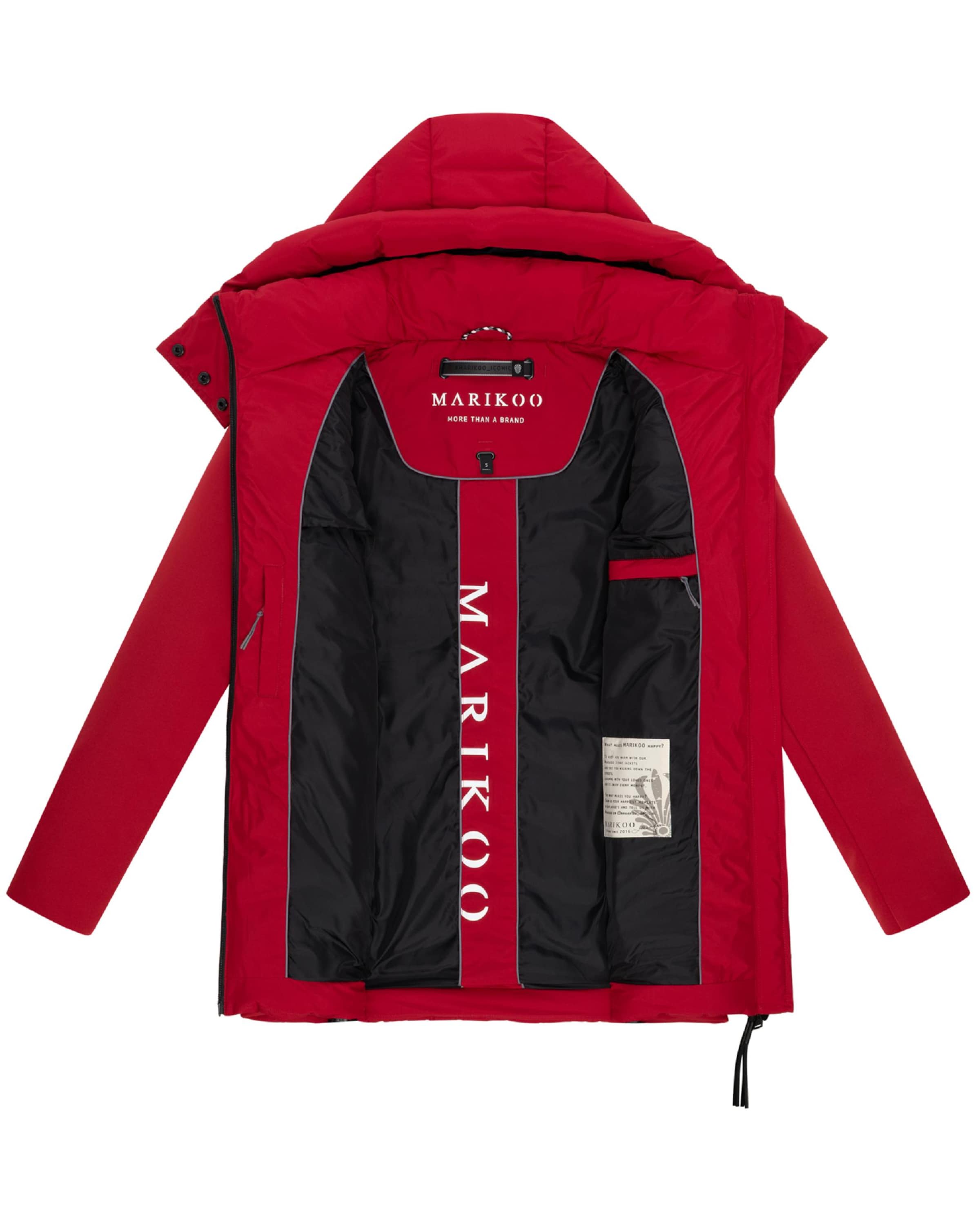 MARIKOO Zimná bunda 'Tivaa XVI' - Červená