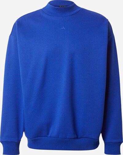 ADIDAS PERFORMANCE Sportsweatshirt 'ONE' in de kleur Blauw / Wit, Productweergave