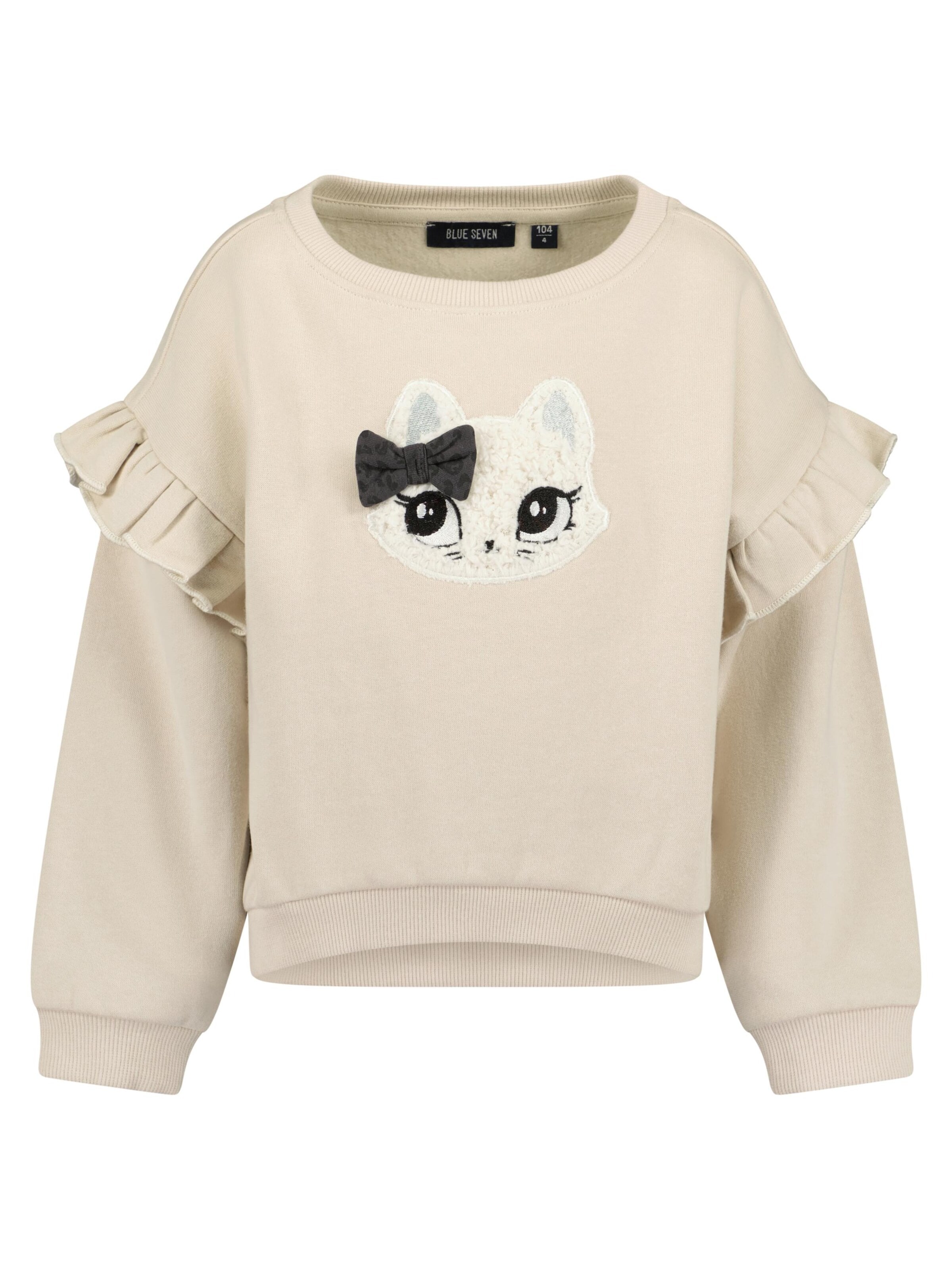 BLUE SEVEN Sweatshirt in Grau: Vorderseite