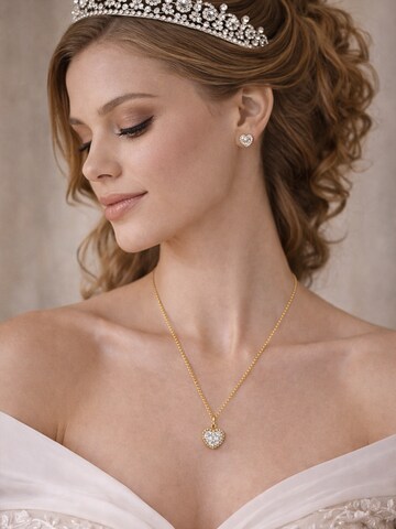 Pure Schmuck Ketting 'Lady Heart' in Goud