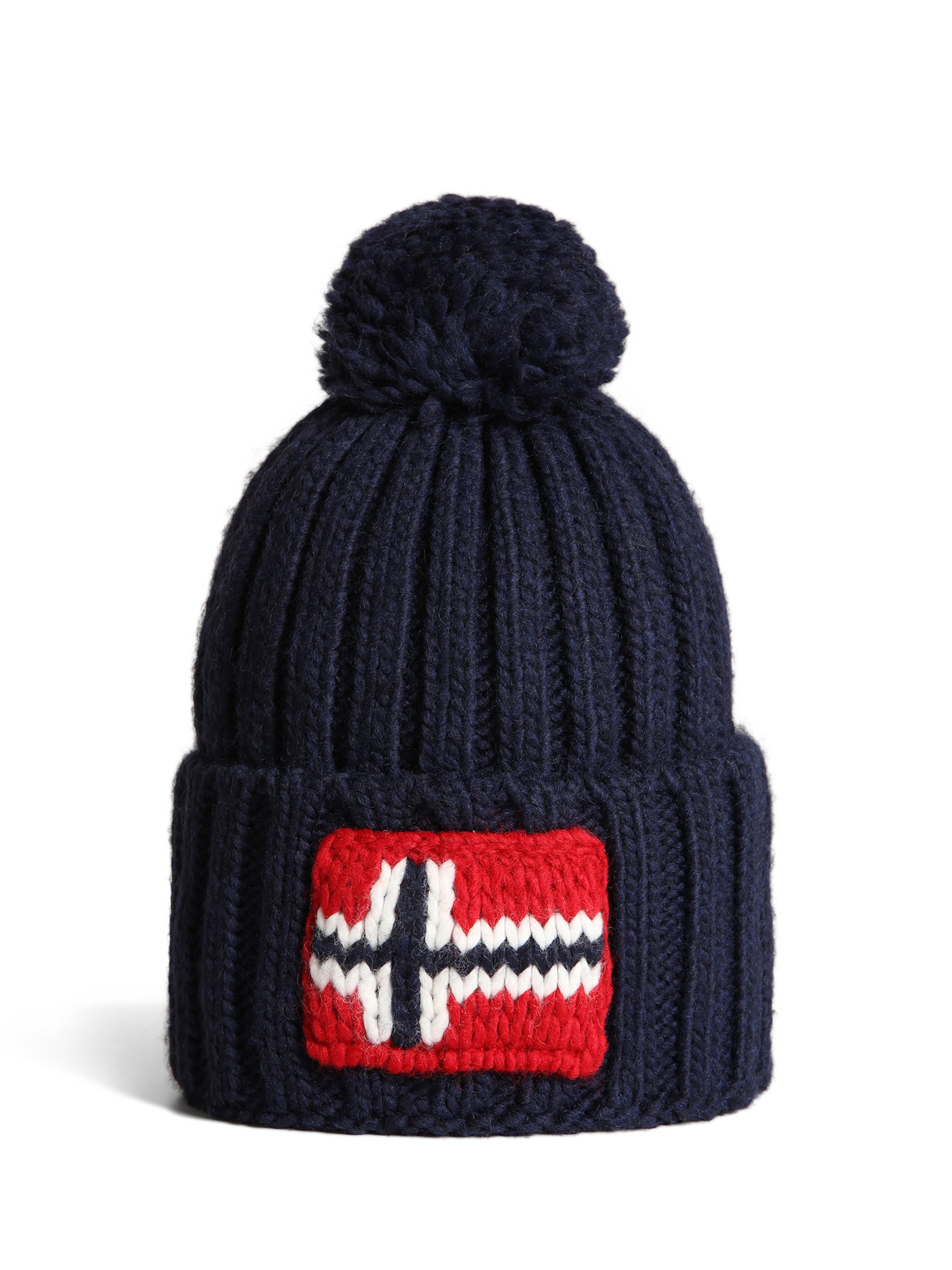 NAPAPIJRI Čiapky 'Semiury' - Modrá: predná strana