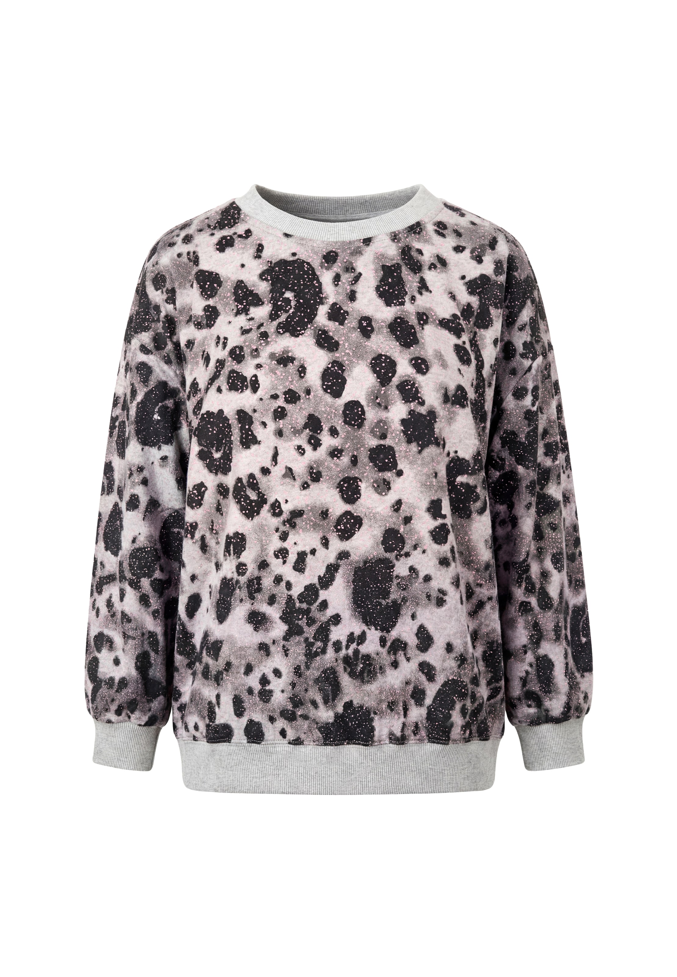 Sweat-shirt myMo ROCKS en gris : devant
