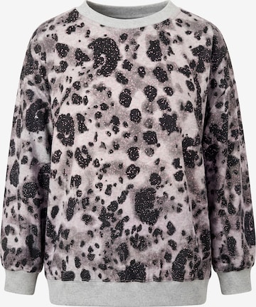 Sweat-shirt myMo ROCKS en gris : devant