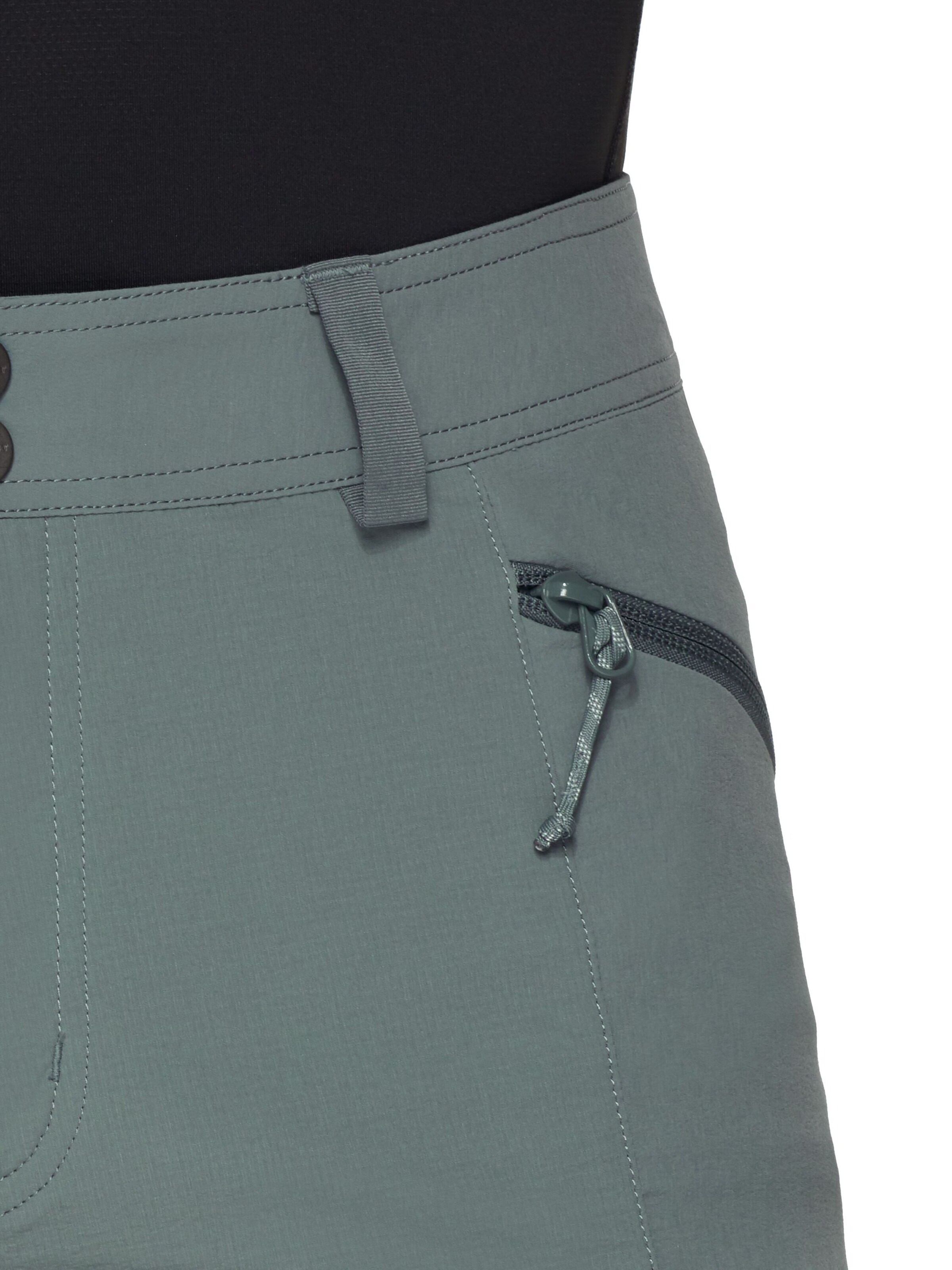MAMMUT Regular Outdoor Pants 'DUCAN' in Grey