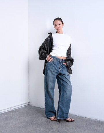 balta TOPSHOP Marškinėliai 'EVERYDAY'