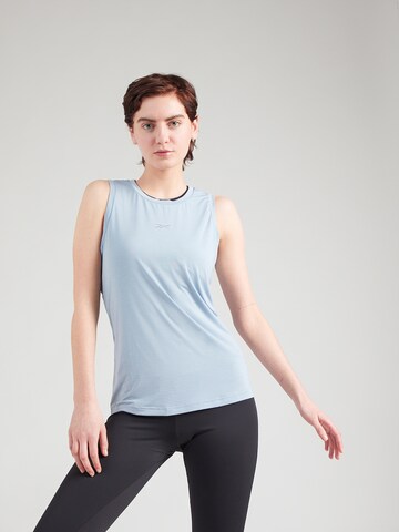 Reebok Sporttop 'PAMELA' in Blauw: voorkant