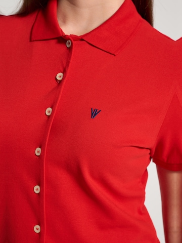 NOWIHT - Blusa 'Eugenie' en rojo