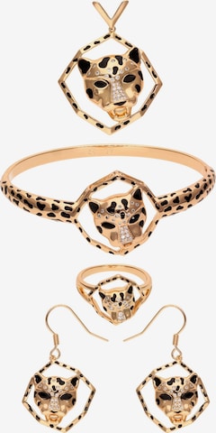 faina - Conjunto de joyería en oro: frente