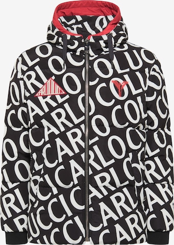 Carlo Colucci Winter Jacket ' Cortesia ' in Black: front