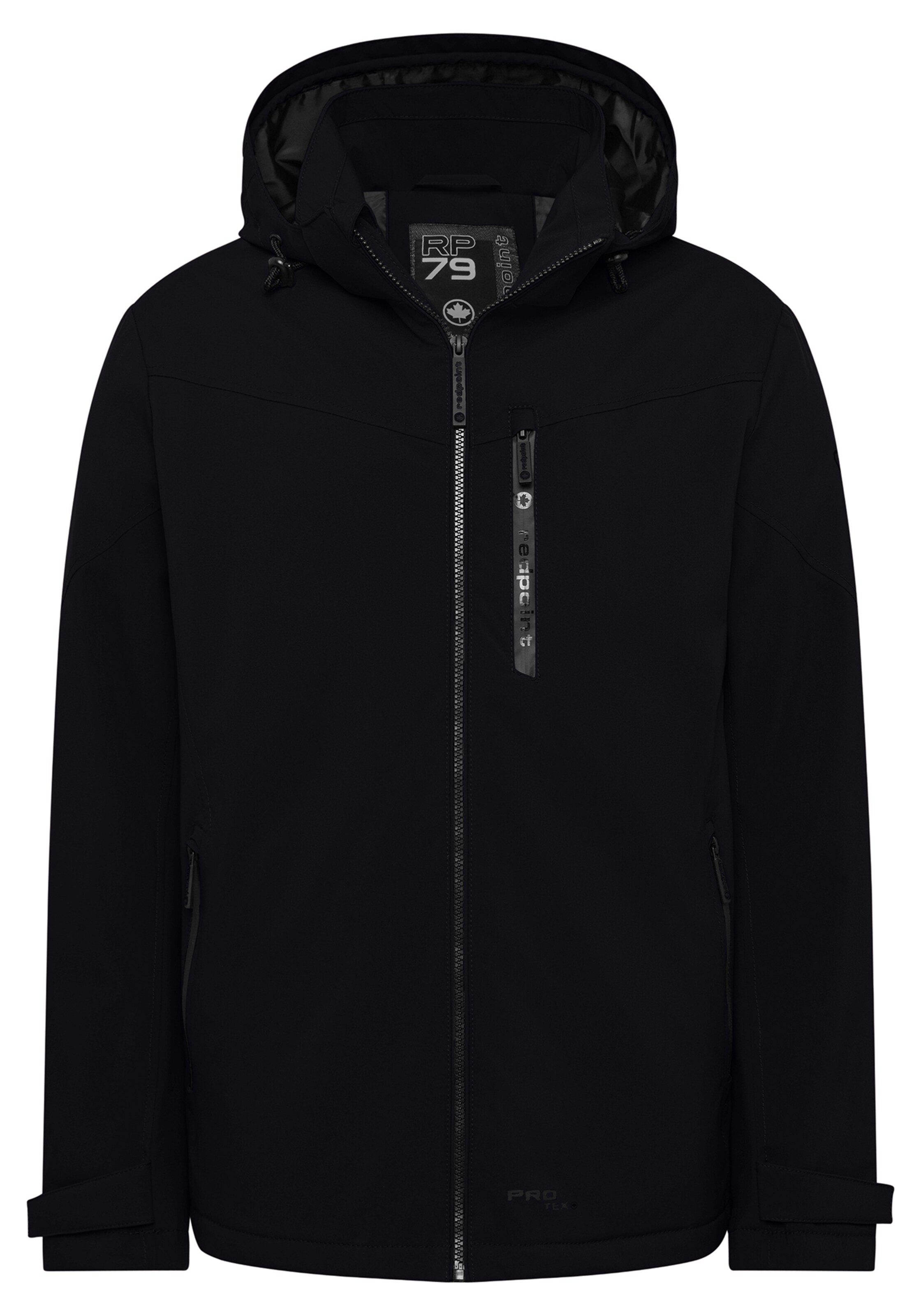 REDPOINT Performance Jacket 'LEN 3.0' in Black: front