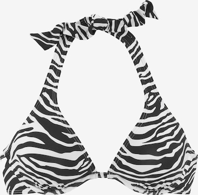 VENICE BEACH Bikini top in Black / White, Item view