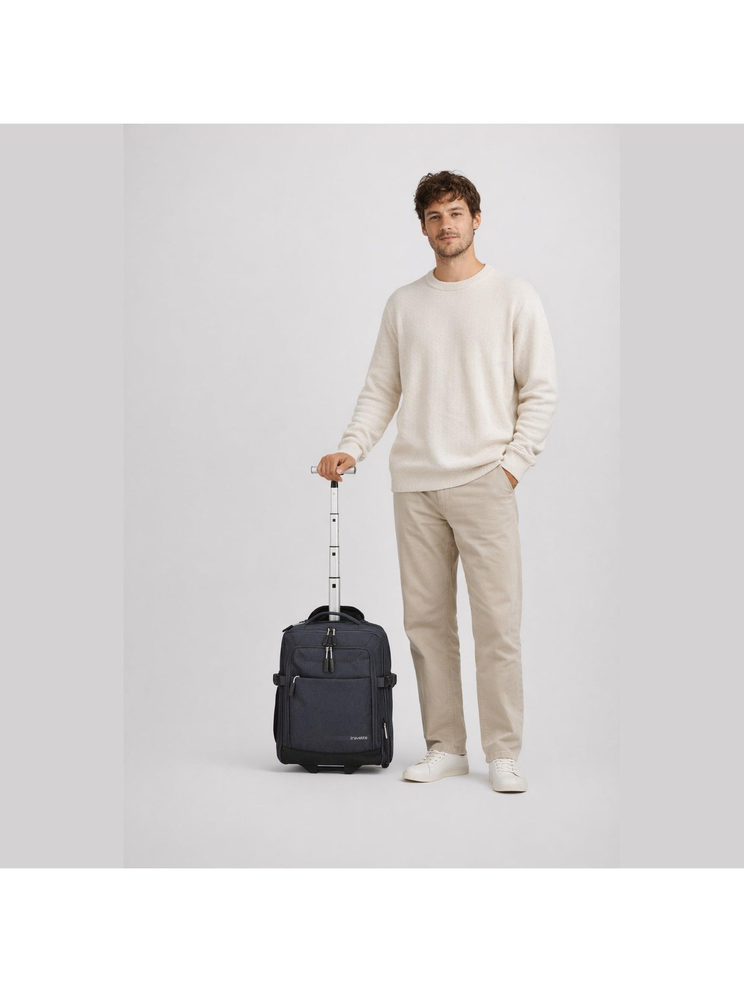 TRAVELITE Travel bag 'Kick Off' in Grey