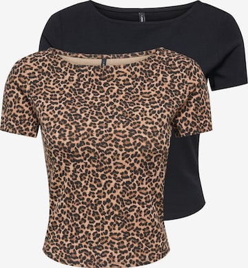 Only Tall Shirts i brun: forside