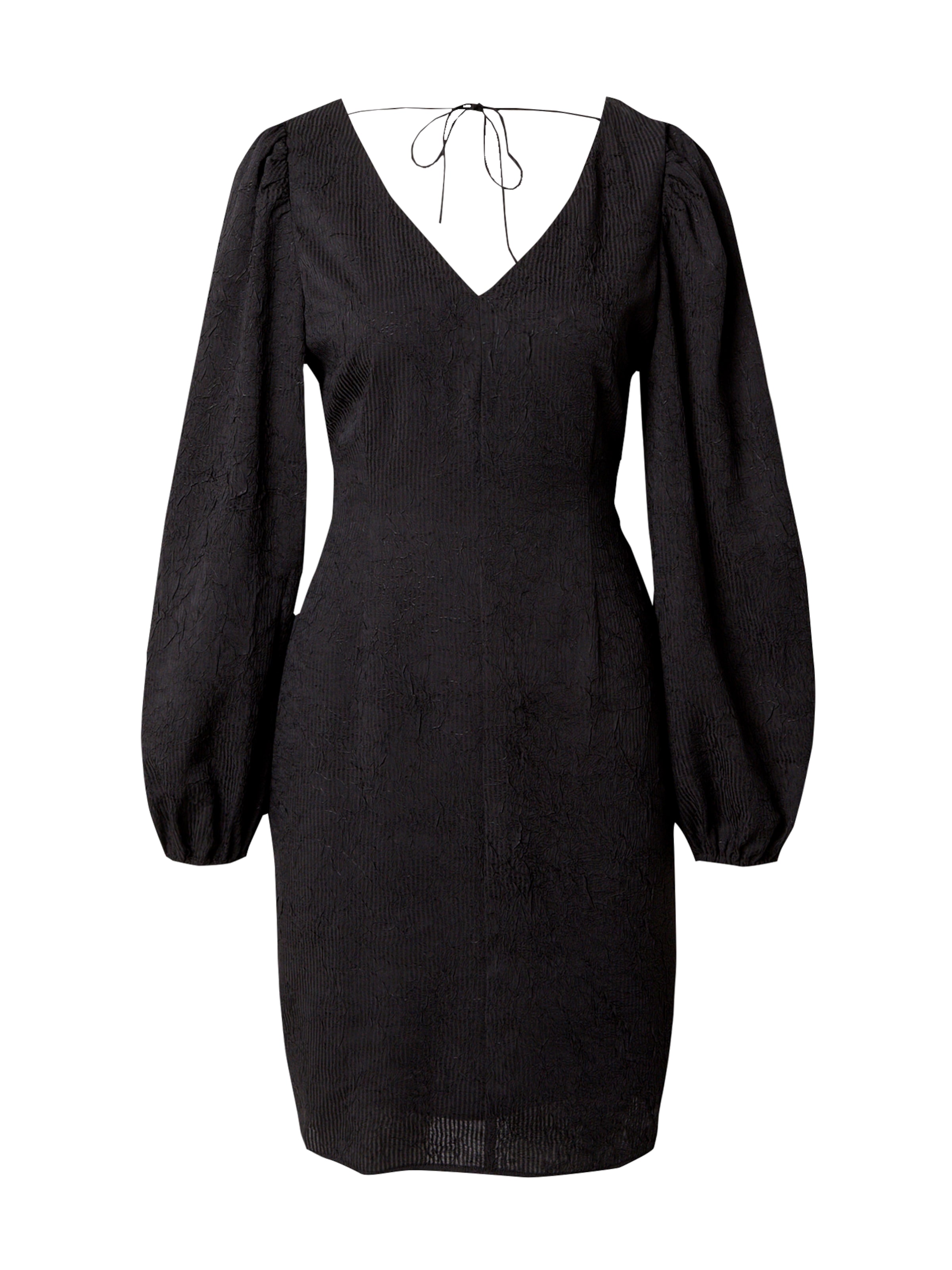 Samsøe Samsøe Φόρεμα 'Anai' σε μαύρο: μπροστά