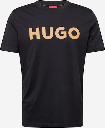 HUGO Red T-Shirt 'Dulivio' in Schwarz: predná strana