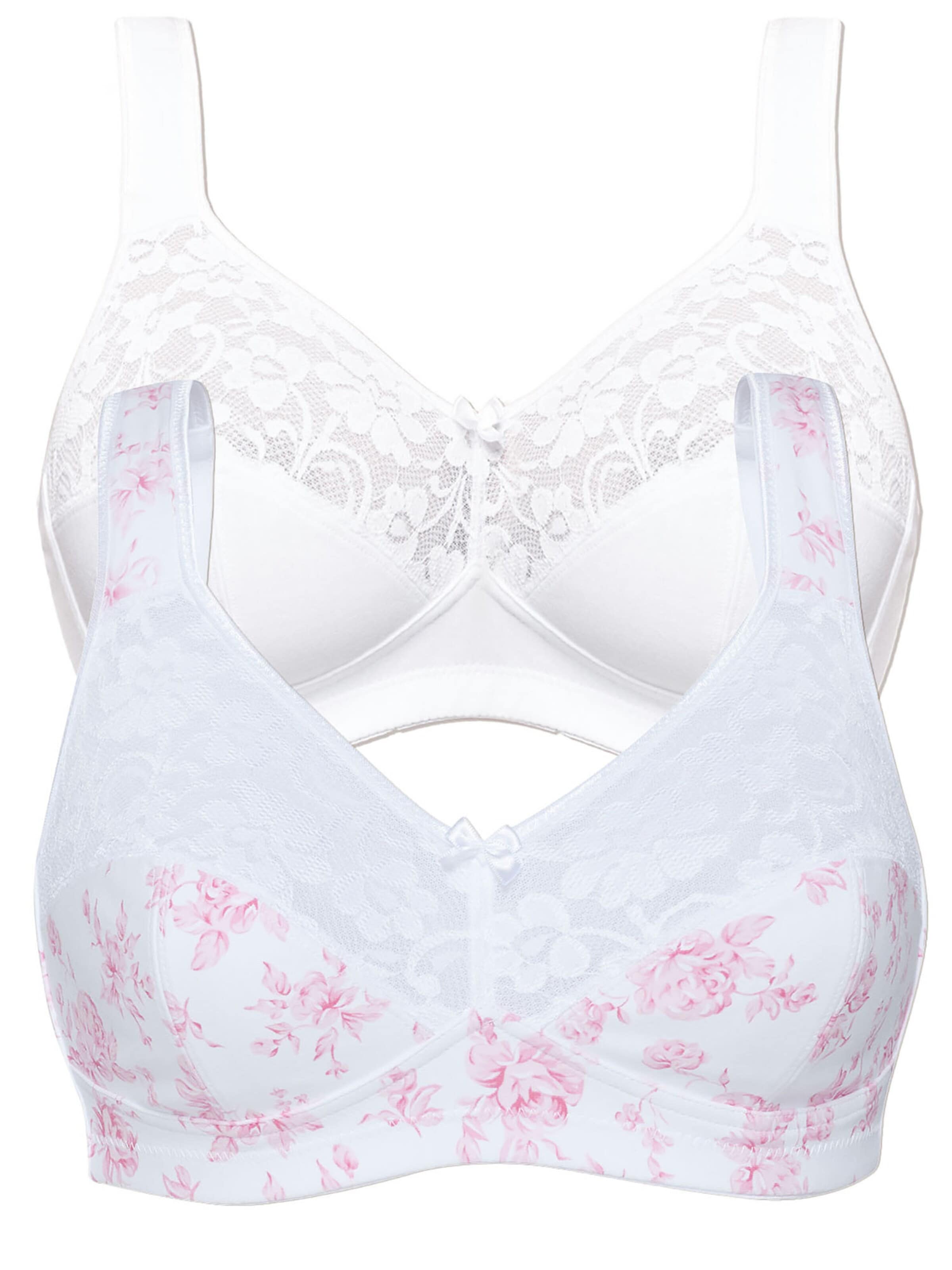 SUSA Bra 'Basic' in Pink: front