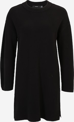 Vero Moda Petite Knit dress 'GOLD' in Black: front