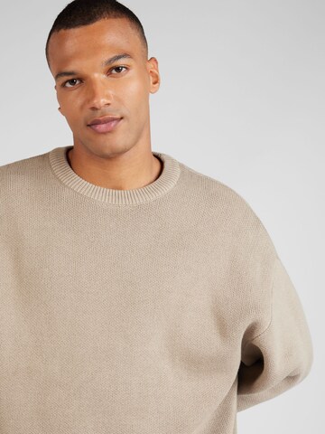 WEEKDAY Pullover 'Cypher' in Beige