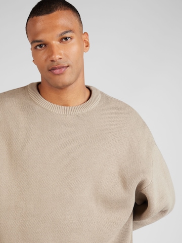 WEEKDAY Pullover 'Cypher' in Beige
