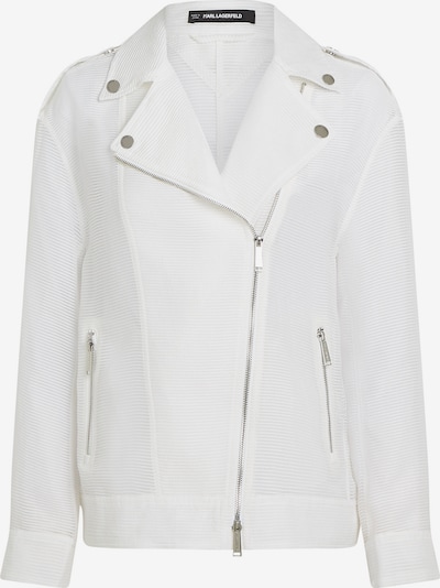 Demisezoninė striukė iš Karl Lagerfeld, spalva – perlų balta, Prekių apžvalga