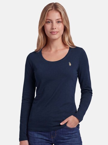 U.S. POLO ASSN. Shirt in Blue: front