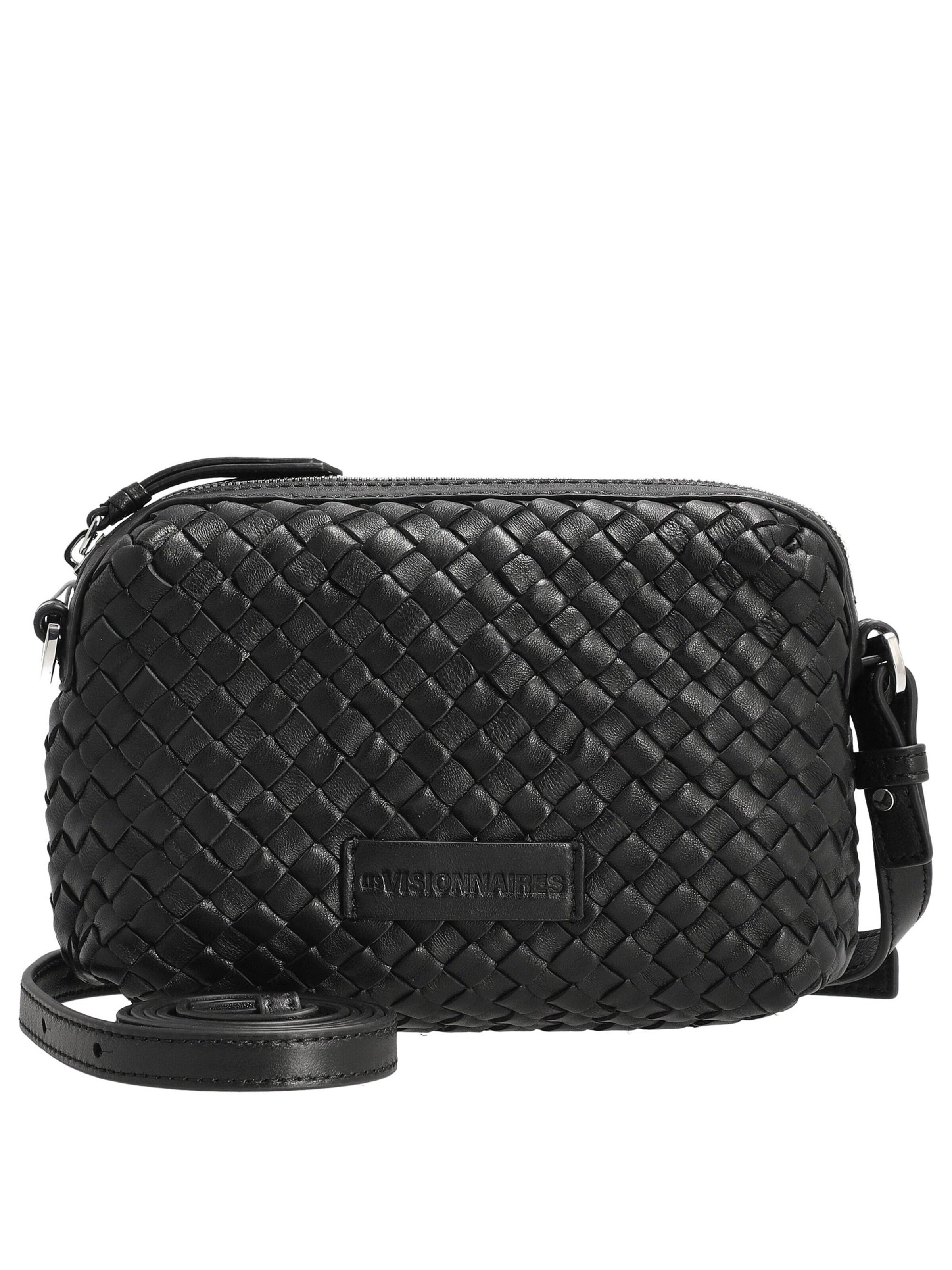 Les Visionnaires Crossbody bag in Black: front
