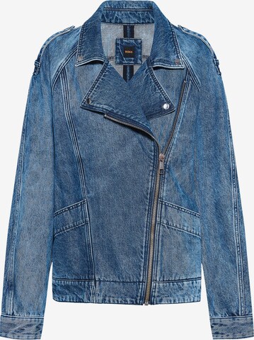 BOSS Between-Season Jacket in Blue: front