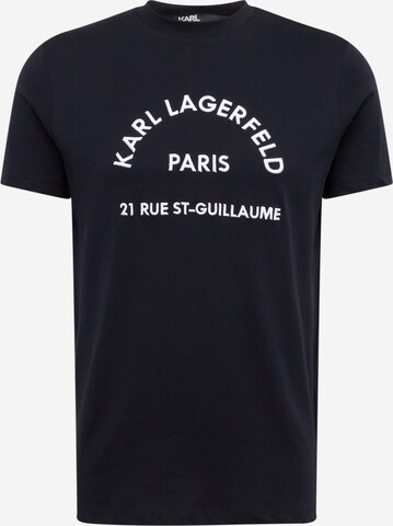 Karl Lagerfeld Μπλουζάκι σε μπλε: μπροστά