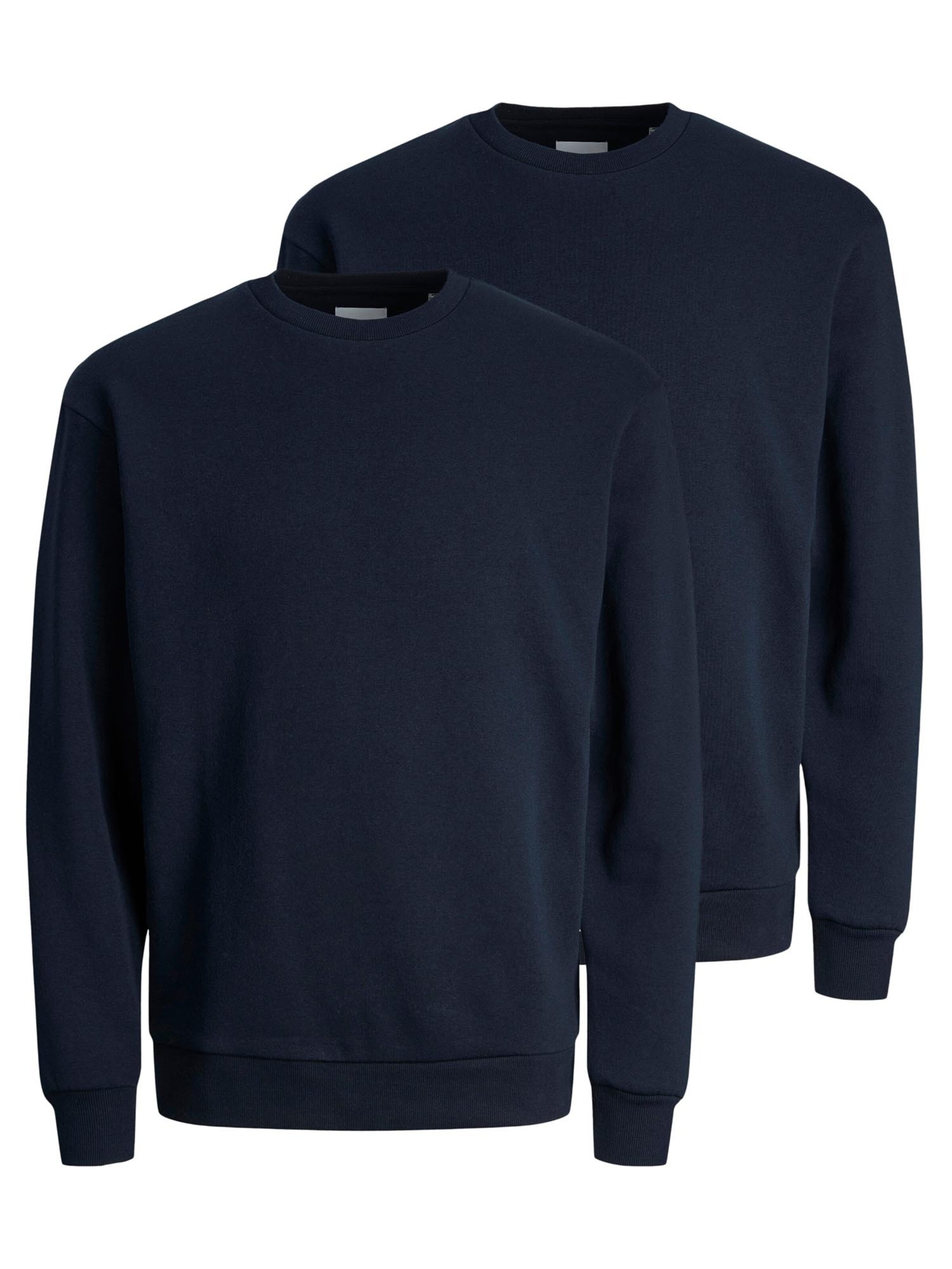 JACK & JONES Sweatshirt 'Bradley' in Blauw: voorkant