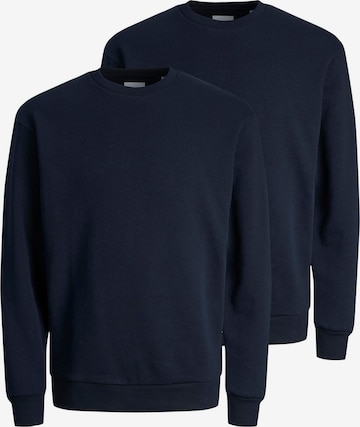 JACK & JONES Sweatshirt 'Bradley' in Blue: front