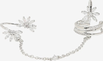 SOHI - Anel 'Dagny' em prata: frente